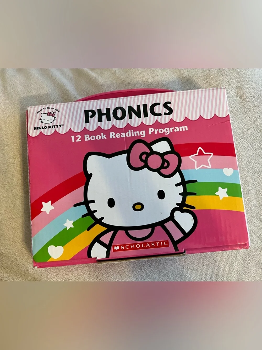 Scholastic Hello Kitty Phonics 12-Book Box Set Reading Program Ages 4-8